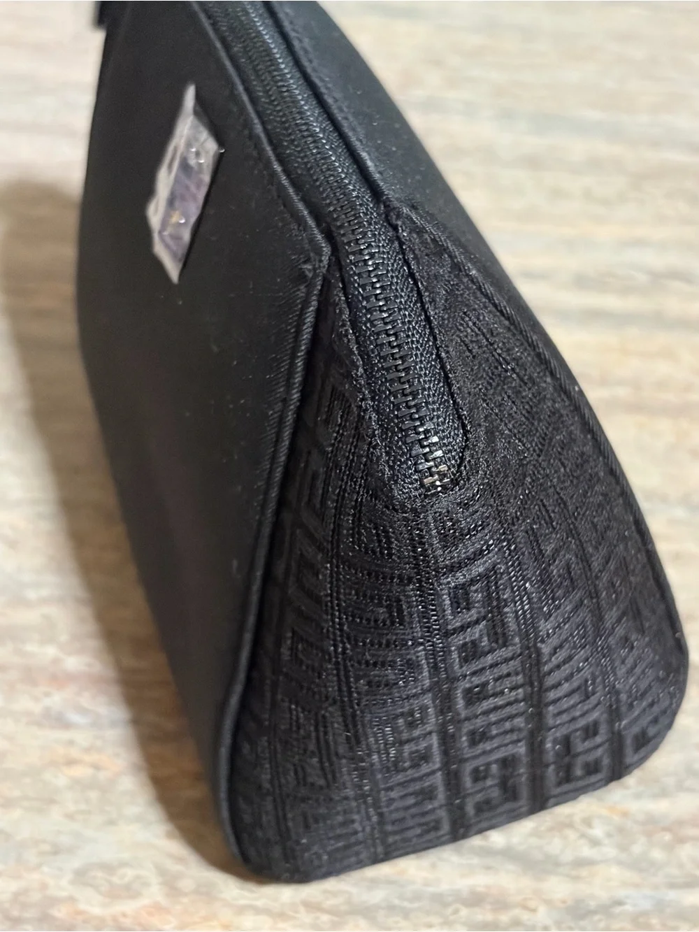 NWOT Givenchy Parfums Black Cosmetic Bag/ Pouch